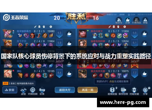 国家队核心球员伤停背景下的系统应对与战力重塑实践路径 国家队核心球员伤停背景下的系统应对与战力重塑实践路径