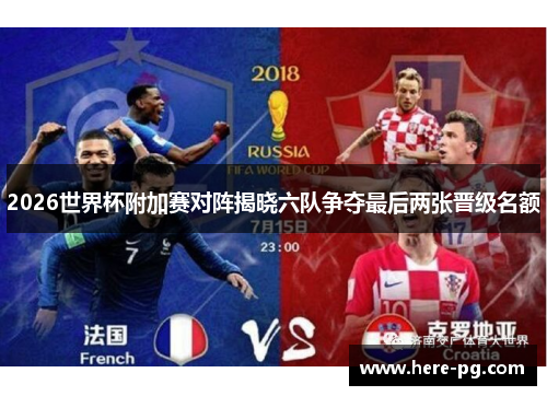 2026世界杯附加赛对阵揭晓六队争夺最后两张晋级名额